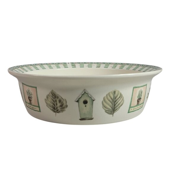 Pfaltzgraff Naturewood Round Serving Bowl Baking Casserole Stoneware Made in USA - Picture 5 of 11